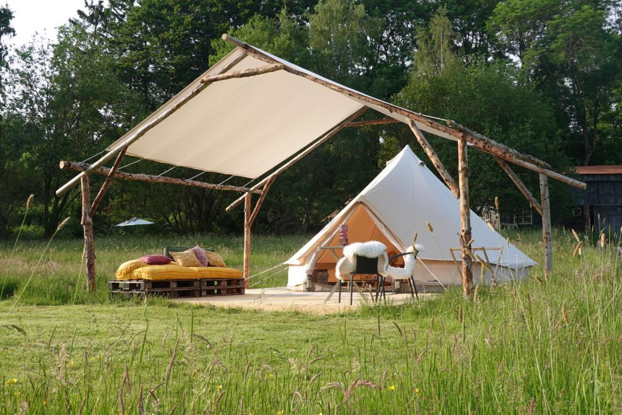 Glamping Du Moulin Hotel Bastogne Ngoại thất bức ảnh